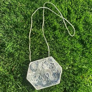 💚💚 Beautiful vintage HASHIMOTO evening bag!